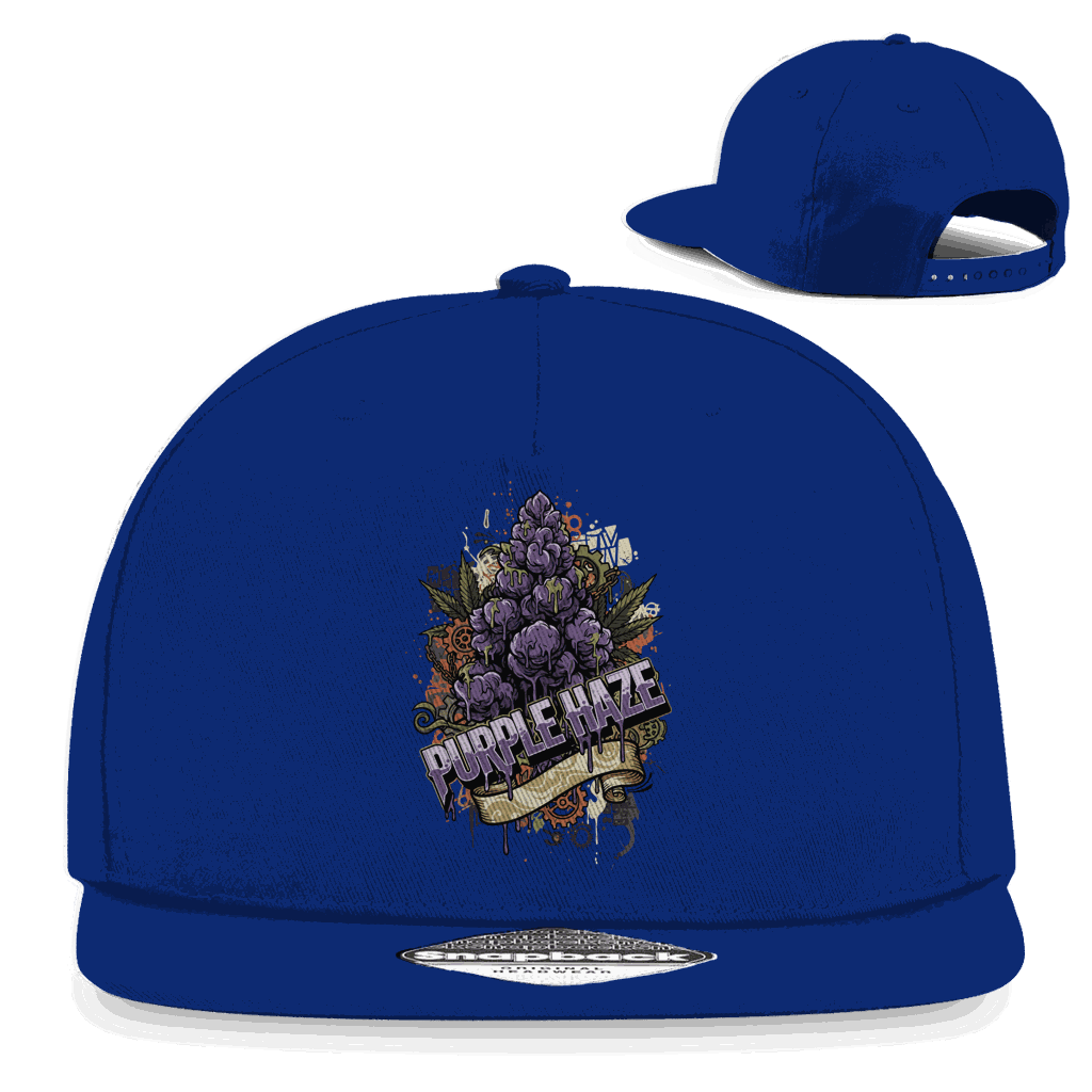 Snapback Rapper Cap - Purple Haze Art Print | Division420®