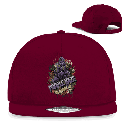 Snapback Rapper Cap - Purple Haze Art Print | Division420®