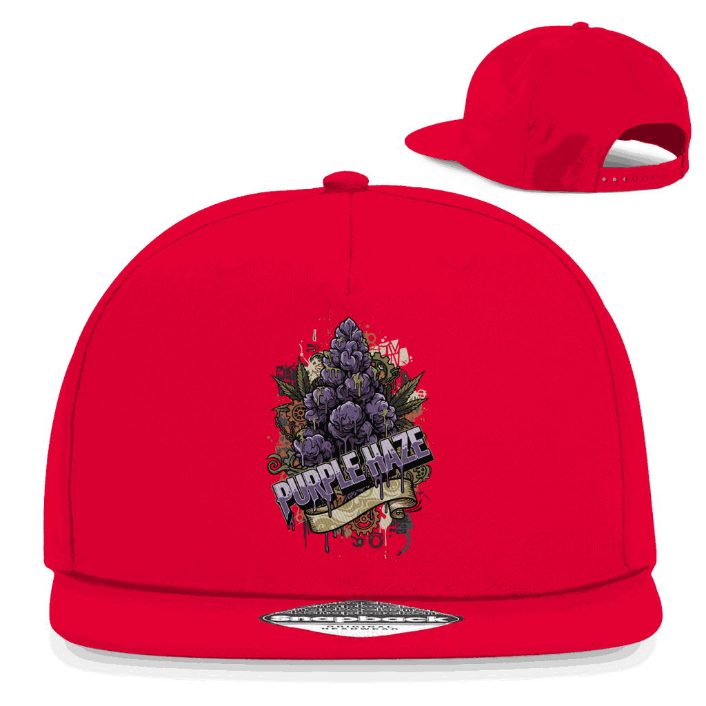 Snapback Rapper Cap - Purple Haze Art Print | Division420®