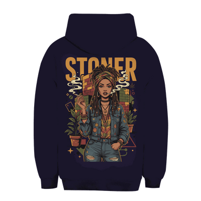Unisex Oversize Hoodie - Rastafari Stoner Girl | Division420®