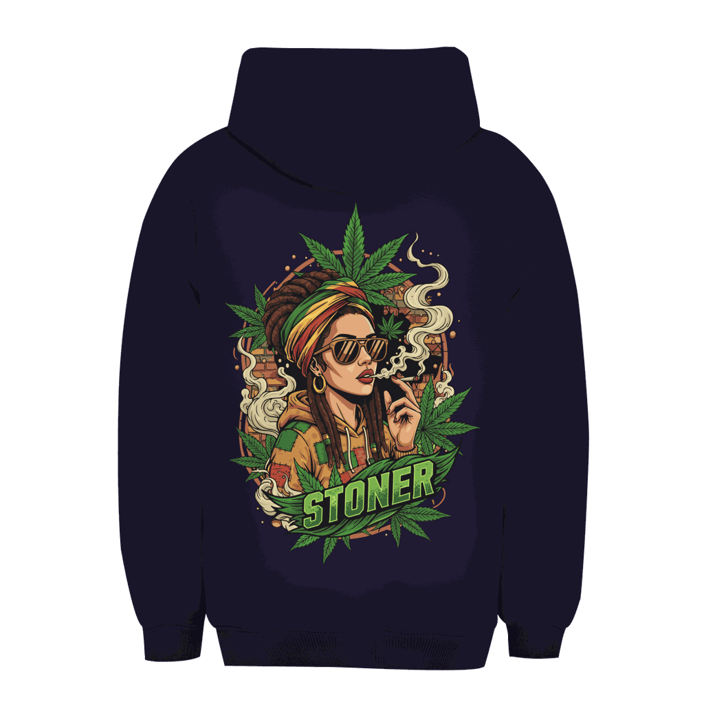 Unisex Oversize Hoodie von Division420 in urbanem Stil mit Kapuze und Kängurutasche