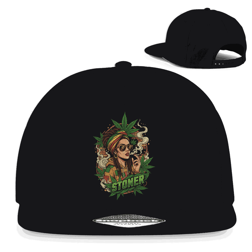 Snapback Rapper Cap - Rastagirl | Division420®