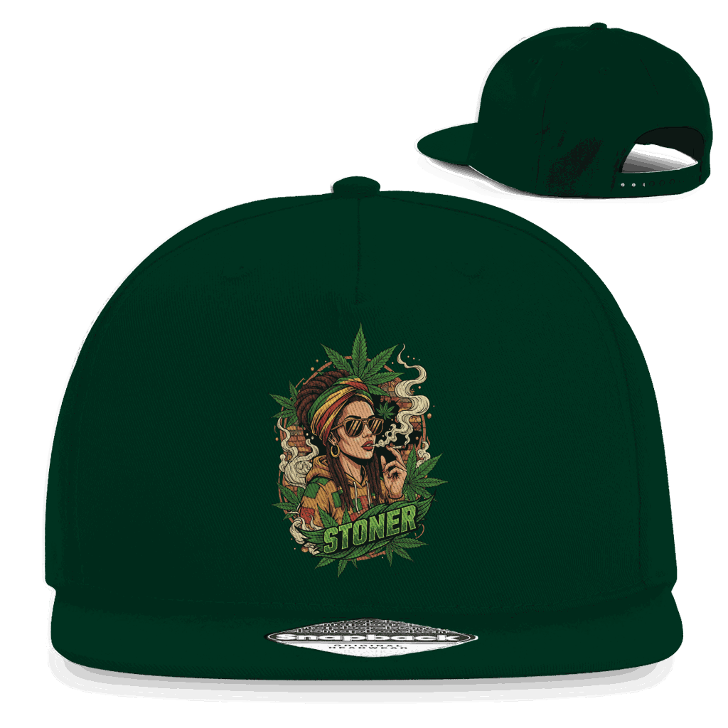 Snapback Rapper Cap - Rastagirl | Division420®