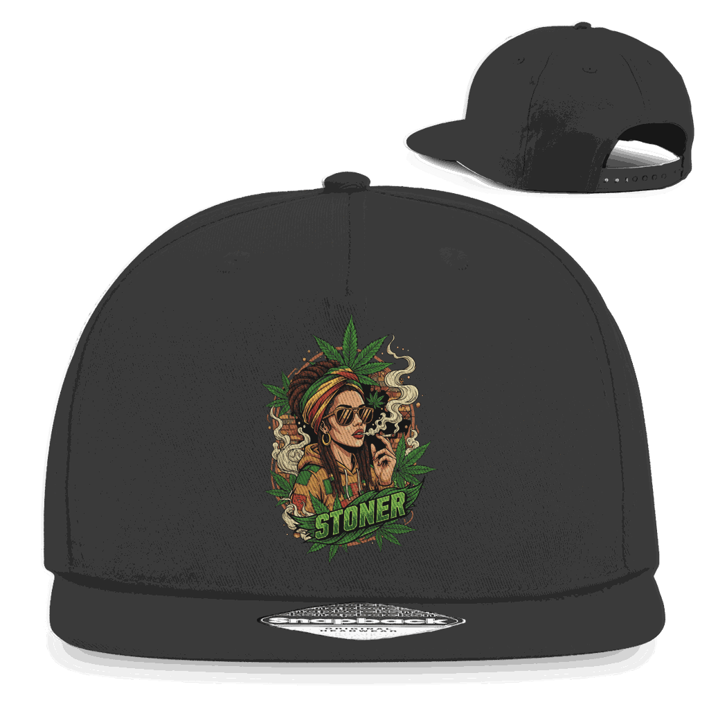 Snapback Rapper Cap - Rastagirl | Division420®