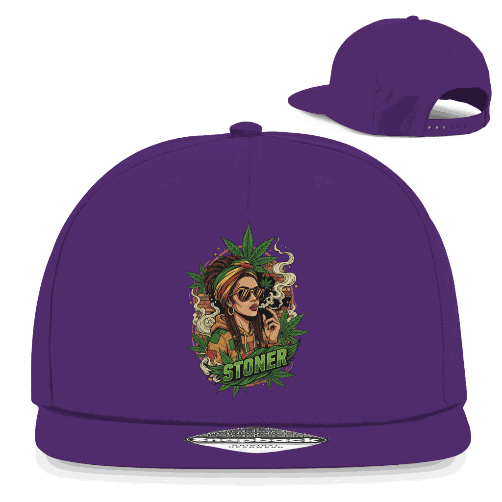 Snapback Rapper Cap - Rastagirl | Division420®