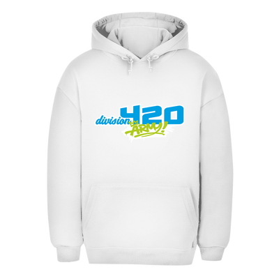Unisex Oversize Hoodie in urbanem Stil mit Kapuze und Kängurutasche von Division420