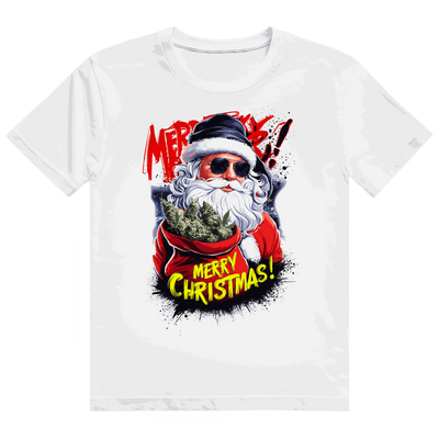 Größentabelle für Heavy Cotton T-Shirt Santa Claus Weed von Division420