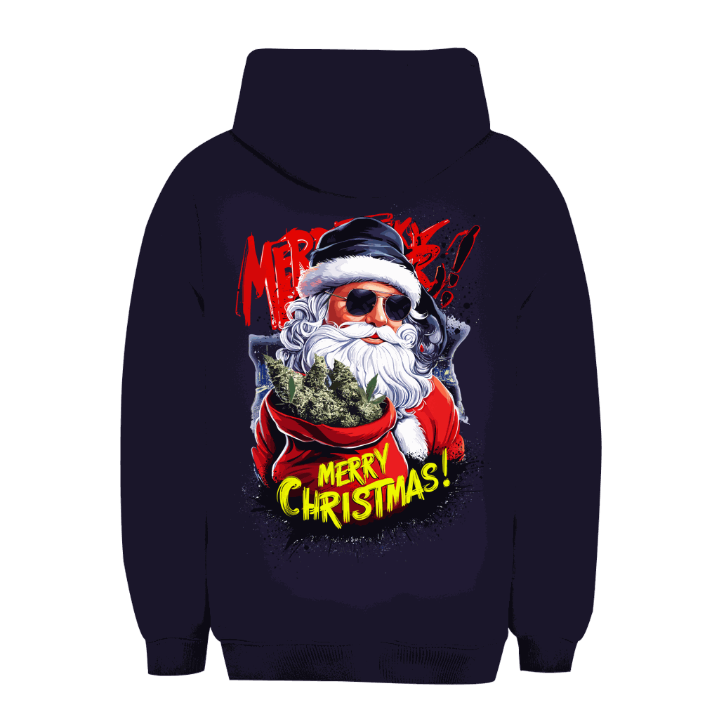 Unisex Oversize Hoodie - Santa Claus Weed | Division420®