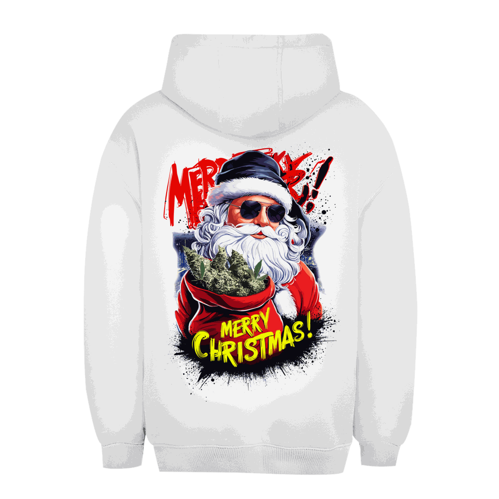 Unisex Oversize Hoodie - Santa Claus Weed | Division420®