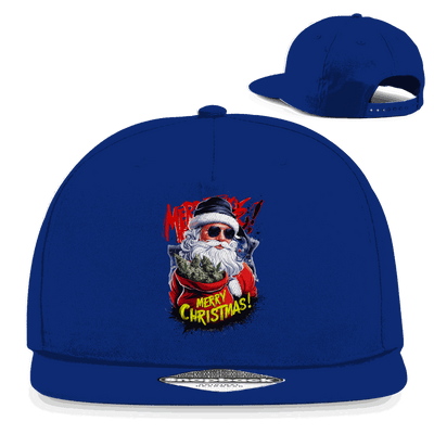 Snapback Rapper Cap - Santa Claus Weed | Division420®