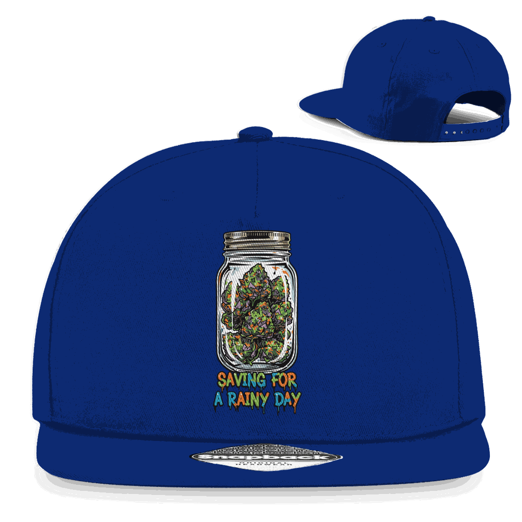 Snapback Rapper Cap - Savind for a rainy day | Division420®