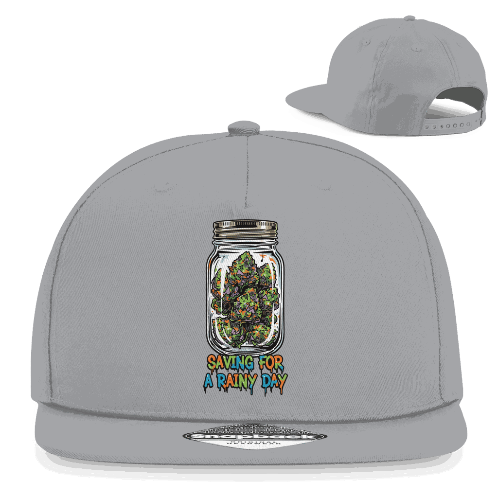 Snapback Rapper Cap - Savind for a rainy day | Division420®