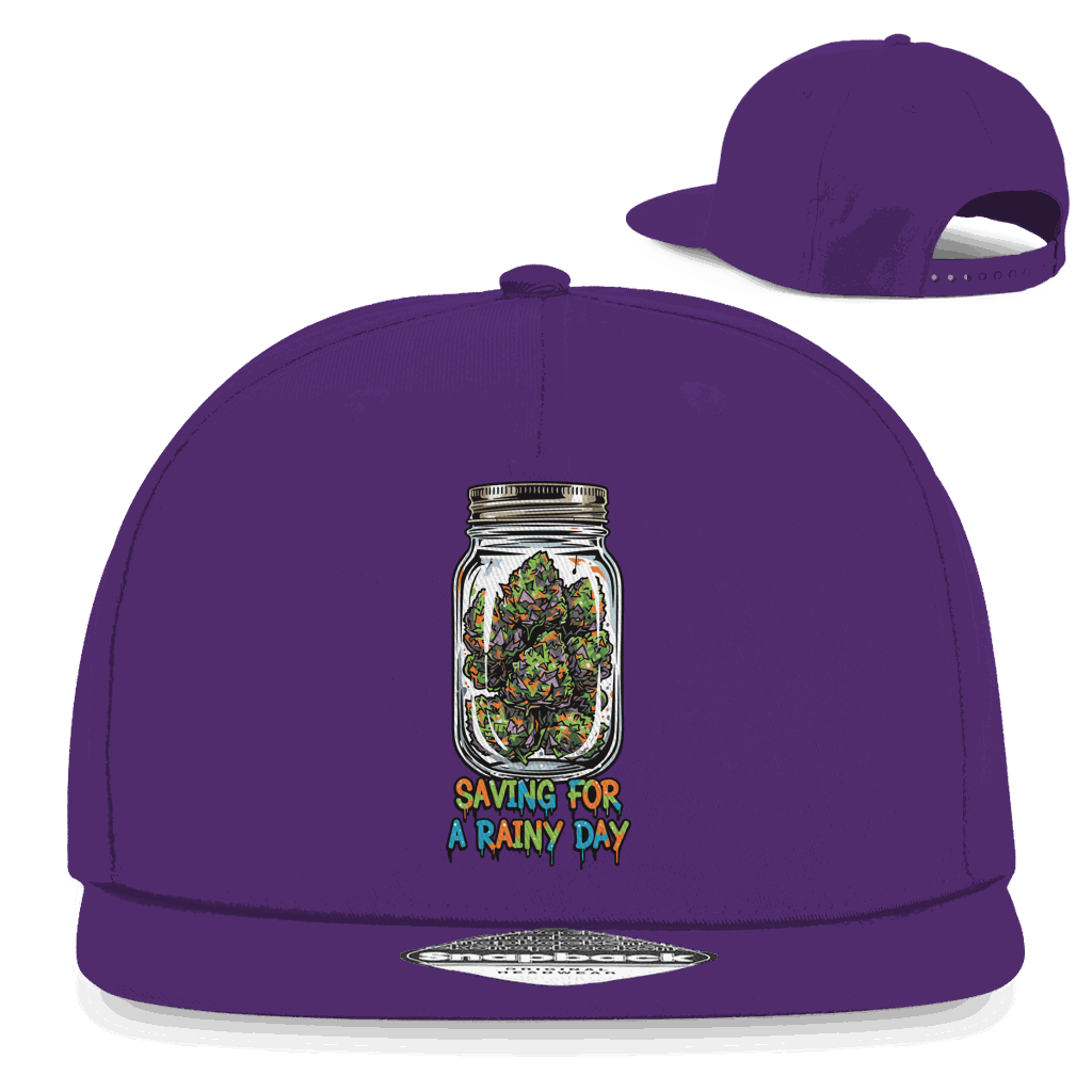 Snapback Rapper Cap - Savind for a rainy day | Division420®