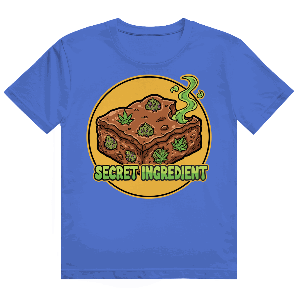 Division420 Heavy Cotton T-Shirt Secret Ingredient weiß unisex Streetstyle nachhaltig hochwertig