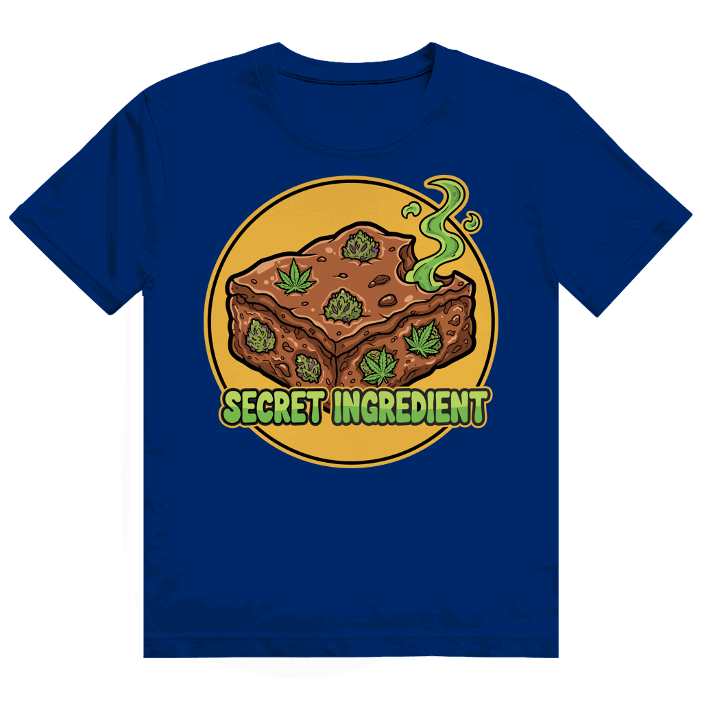 Division420 Heavy Cotton T-Shirt Secret Ingredient modern locker sitzend nachhaltig hochwertig