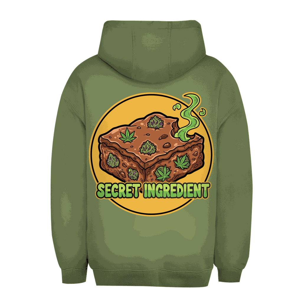 Unisex Oversize Hoodie von Division420 in urbanem Stil mit Kängurutasche und Kapuze