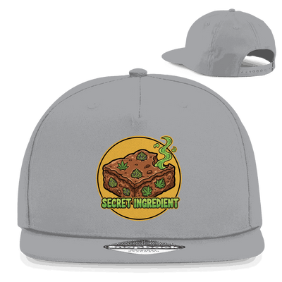 Division420 Snapback Cap Secret Ingredient aus Baumwoll-Twill mit Retro-Snapbackverschluss und urbanem 5-Panel Design