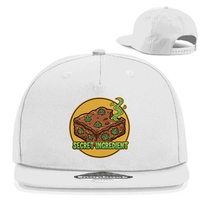 Division420 Snapback Cap Secret Ingredient aus Baumwoll-Twill mit flachem Schirm und Snapback-Verschluss