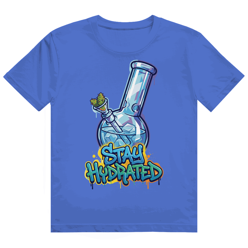 Größentabelle für Heavy Cotton T-Shirt Stay Hydratetd von Division420