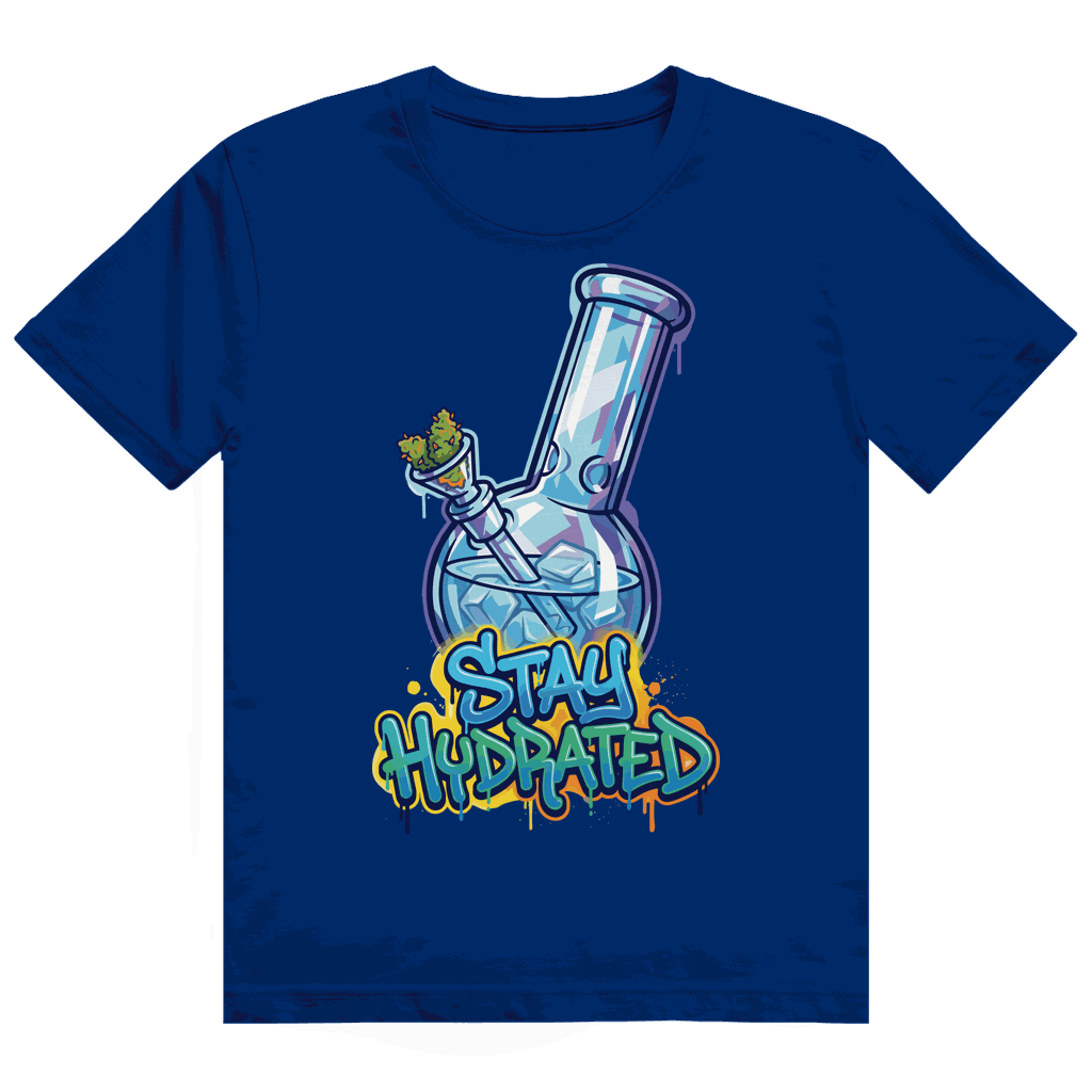 Größentabelle für das Division420 Heavy Cotton T-Shirt Stay Hydratetd aus 100% Baumwolle