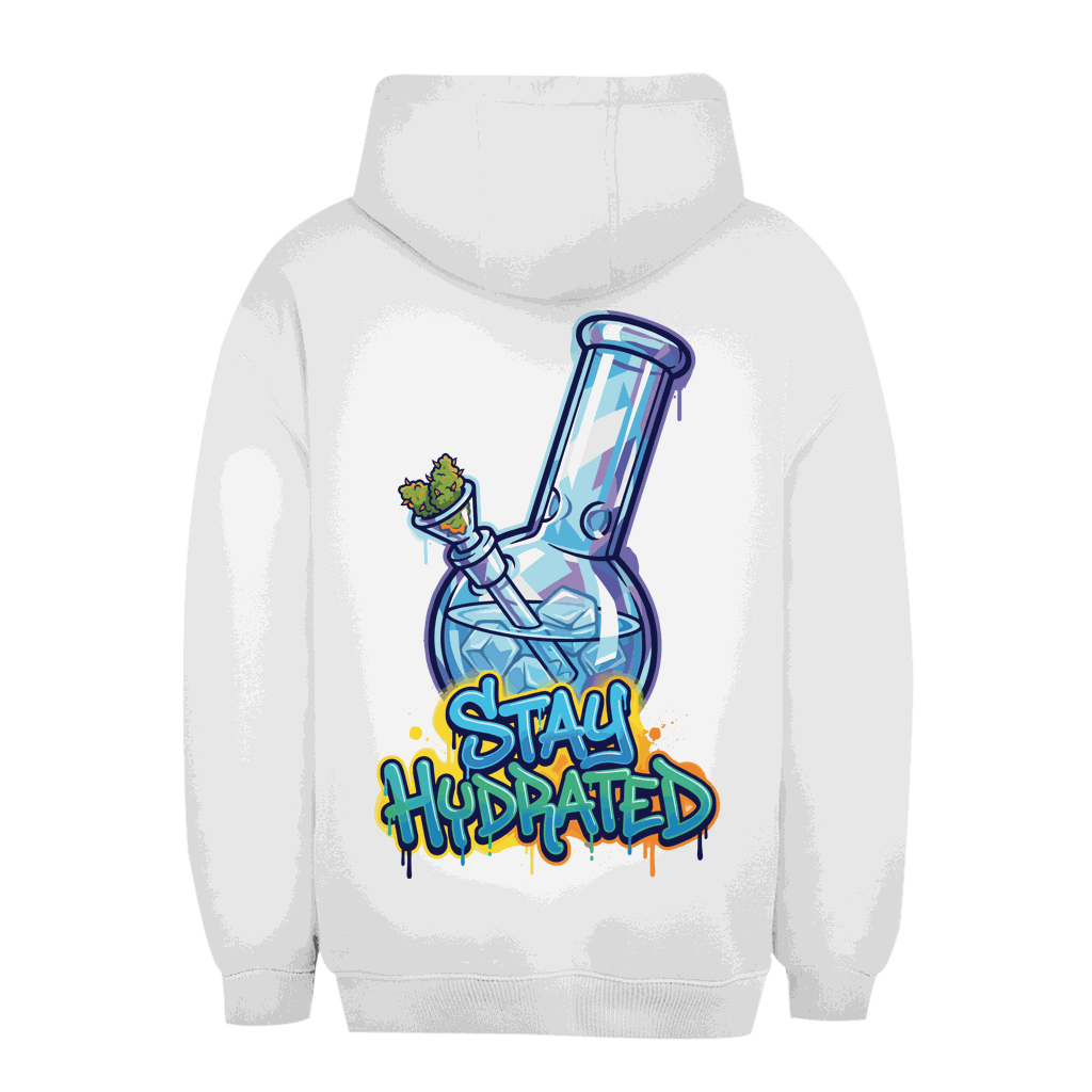 Unisex Oversize Hoodie von Division420 in urbanem Stil mit Kapuze und Kängurutasche