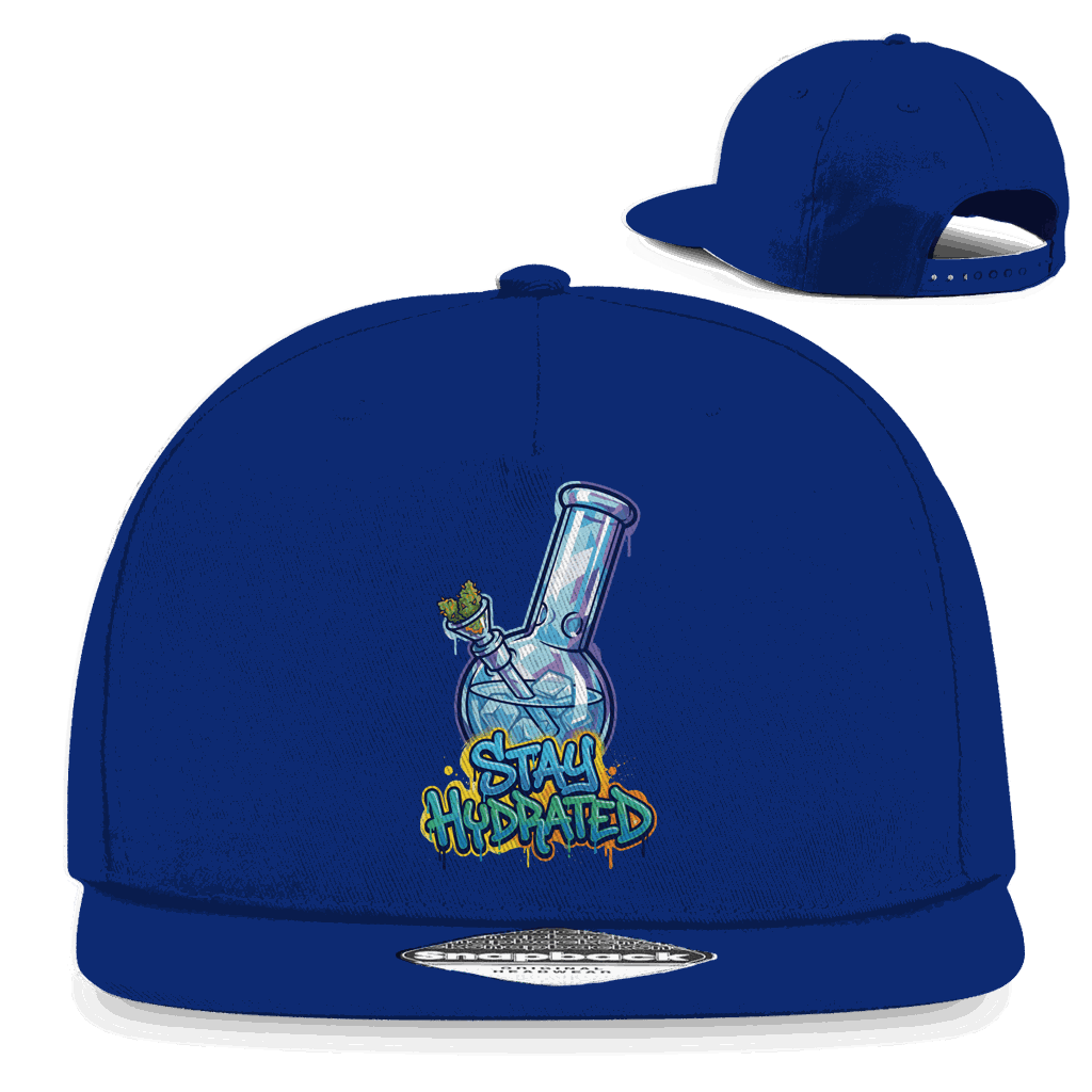 Snapback Rapper Cap - Stay Hydratetd | Division420®
