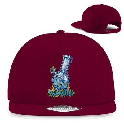 Snapback Rapper Cap - Stay Hydratetd | Division420®