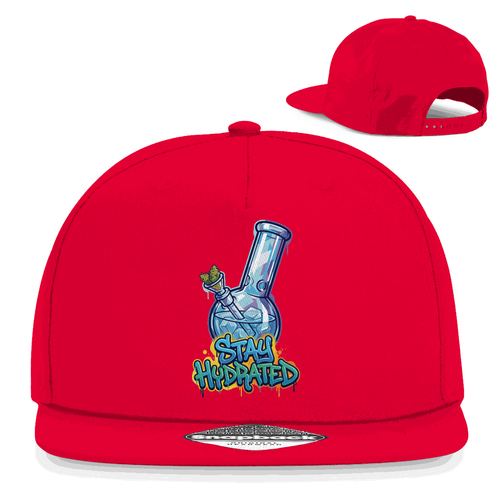 Snapback Rapper Cap - Stay Hydratetd | Division420®