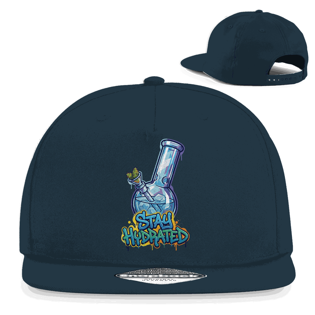 Snapback Rapper Cap - Stay Hydratetd | Division420®
