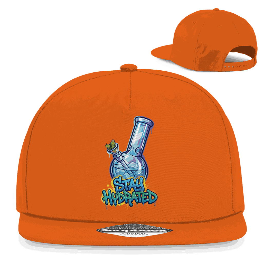 Snapback Rapper Cap - Stay Hydratetd | Division420®