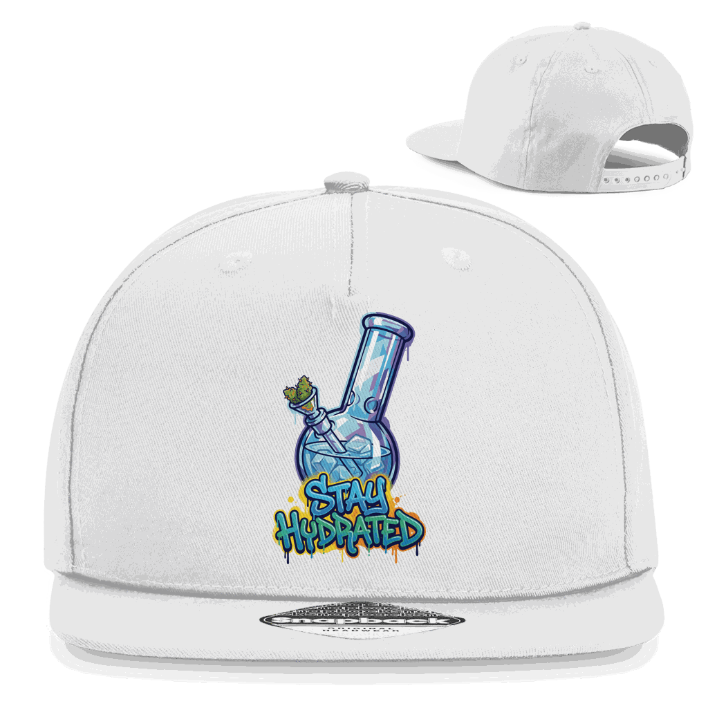 Snapback Rapper Cap - Stay Hydratetd | Division420®