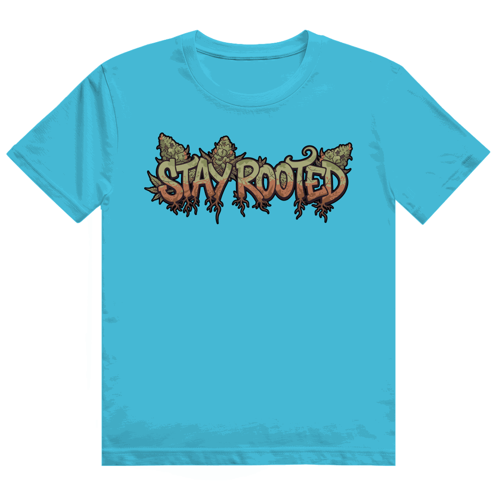 Größentabelle für Heavy Cotton T-Shirt Stay Rooted von Division420