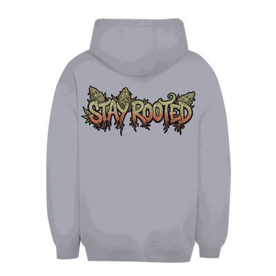 Unisex Oversize Hoodie Stay Rooted von Division420 in urbanem Stil mit Kapuze und Kängurutasche