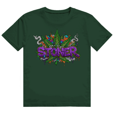 Größentabelle für Heavy Cotton T-Shirt von Division420 mit Stoner Graffiti Art Design