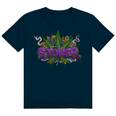 Größentabelle für Heavy Cotton T-Shirt von Division420 im Stoner Graffiti Art Design