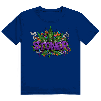 Division420 Heavy Cotton T-Shirt mit Stoner Graffiti Art und nachhaltiger Baumwolle