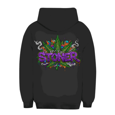 Unisex Oversize Hoodie von Division420 mit Stoner Graffiti Art, urbaner Style und nachhaltige Baumwolle