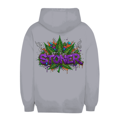 Unisex Oversize Hoodie mit Stoner Graffiti Art in urbanem Style und komfortablem Oversize Fit