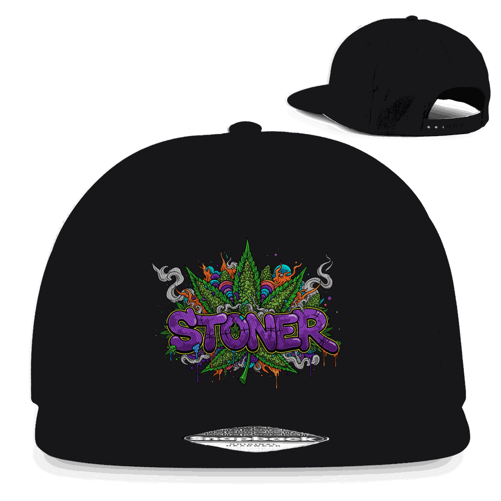 Snapback Rapper Cap - Stoner Graffiti Art | Division420®