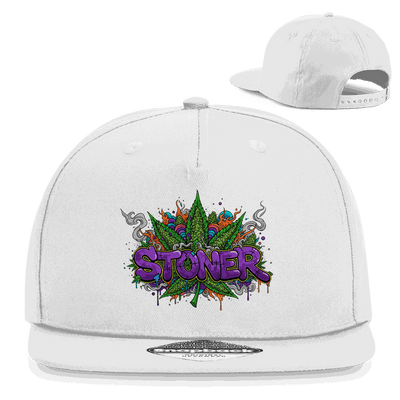 Division420 Snapback Cap mit Stoner Graffiti Art, verstellbarer Verschluss und urbanem Design