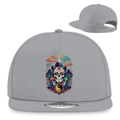 Division420 Snapback Rapper Cap im Old School Stoner Design mit Retro-Verschluss und Baumwoll-Twill