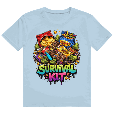 Heavy Cotton T-Shirt Survival Kit von Division420 hochwertig und nachhaltig mit modernem Tubular Fit