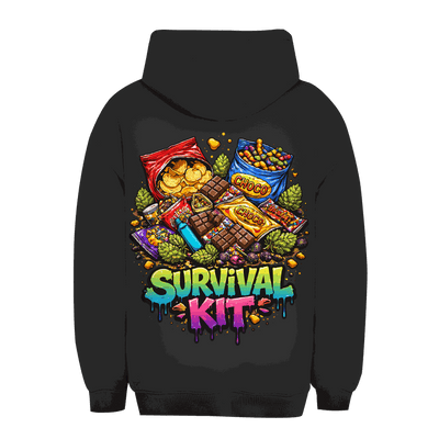 Unisex Oversize Hoodie von Division420 in urbanem Stil mit Kapuze und Kängurutasche