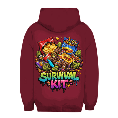 Unisex Oversize Hoodie in urbanem Stil mit Kapuze und Kängurutasche von Division420