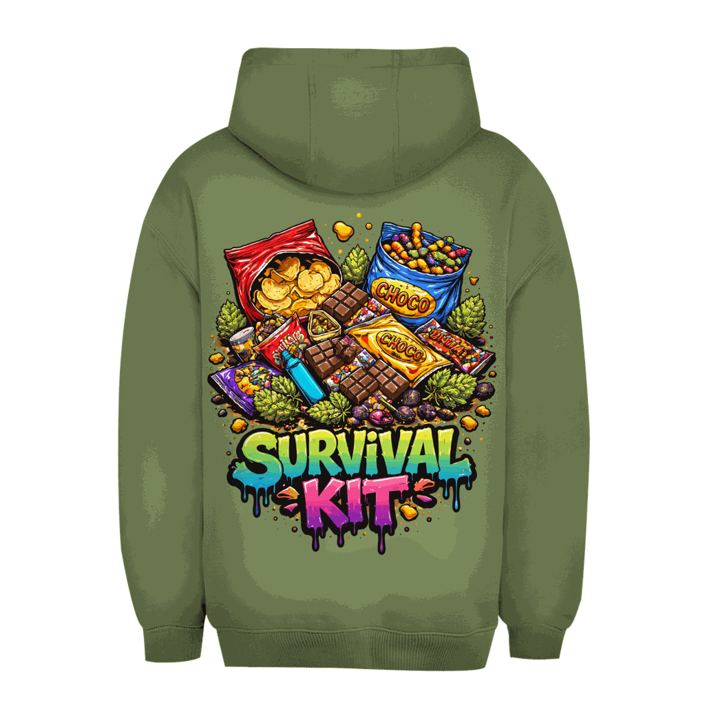 Unisex Oversize Hoodie von Division420 mit lockerer Passform und nachhaltigem Material