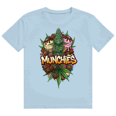 Größentabelle für Division420 Heavy Cotton T-Shirt Sweet Munchies aus 100% Baumwolle