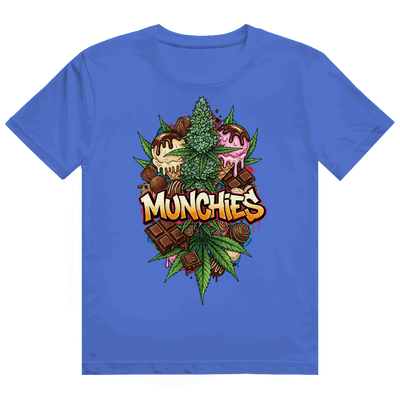 Größentabelle für Division420 Heavy Cotton T-Shirt Sweet Munchies aus 100% Baumwolle