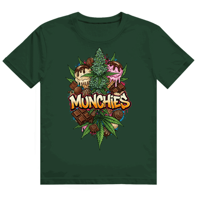 Division420 Heavy Cotton T-Shirt Sweet Munchies aus 100% Baumwolle mit modernem Tubular Fit und nachhaltiger Produktion