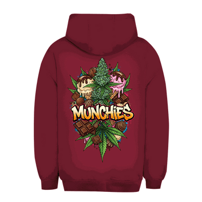 Unisex Oversize Hoodie Sweet Munchies von Division420 in urbanem Style und nachhaltiger Baumwollmischung