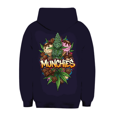 Unisex Oversize Hoodie Sweet Munchies von Division420 mit Kapuze und lässigem Schnitt